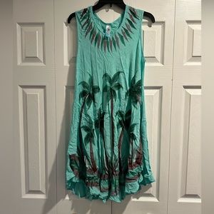 Teal/design India Boutique dress